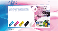 Desktop Screenshot of novaflexgrafica.com.br